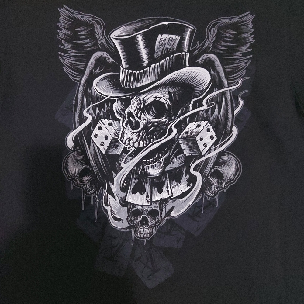 SLASH Guns N' Roses Graphic Black Mens T-Shirt